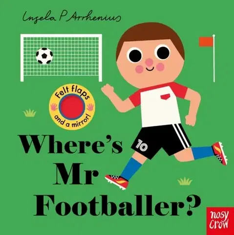 Leporelá, krabičky, puzzle knihy Where's Mr Footballer? - Nosy Crow Ltd