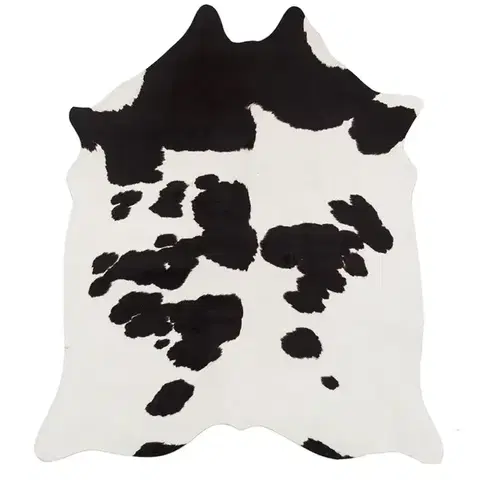 Moderné koberce Koberec Cowhide Gl-513 1,2/1,5 krémová