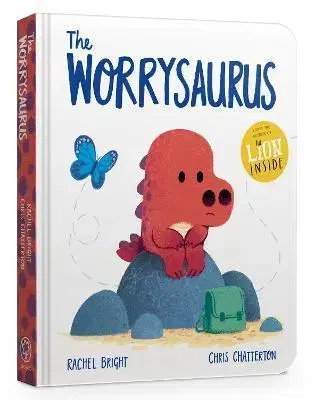 Leporelá, krabičky, puzzle knihy The Worrysaurus Board Book - Rachel Bright,Chris Chatterton