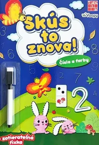 Príprava do školy, pracovné zošity Čísla a farby - Skús to znova! - Kolektív autorov