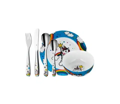Príbory WMF - Sada detského riadu UNICORN 6 ks 1286059964