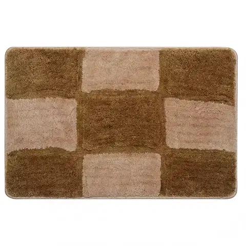 Koberčeky a rohože do kúpeľne Kúpeľňový koberček 50x80cm Taupe Bricks