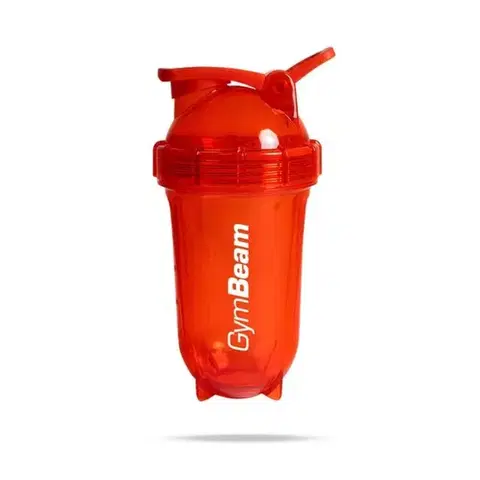 Šejkre GymBeam Šejker Tritan Clear Orange 500 ml