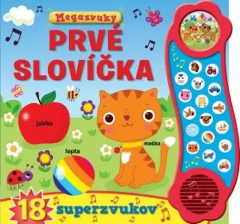 Zvukové knihy Prvé slovíčka 18 superzvukov
