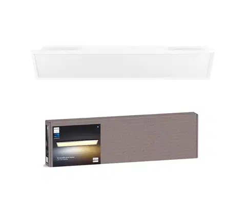 Svietidlá Philips - stmievateľné LED stropné svietidlo Hue AURELLE LED/39W/230V 120x30 cm biela 8720169328952