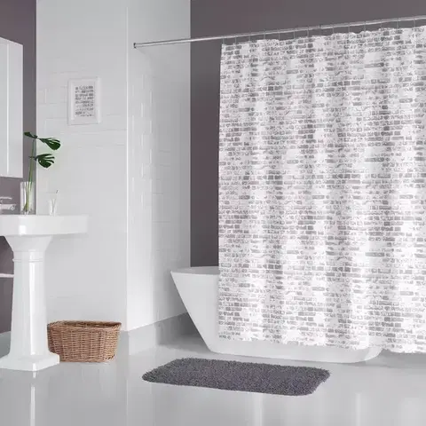 Kúpeľňové doplnky Textilný záves 120x200 wall