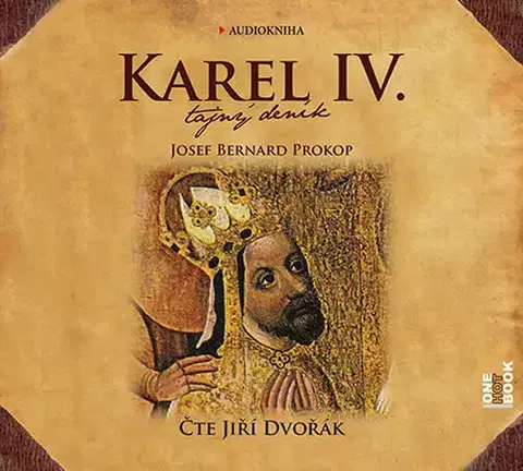 Audioknihy OneHotBook Karel IV. - Tajný deník - audiokniha CDmp3