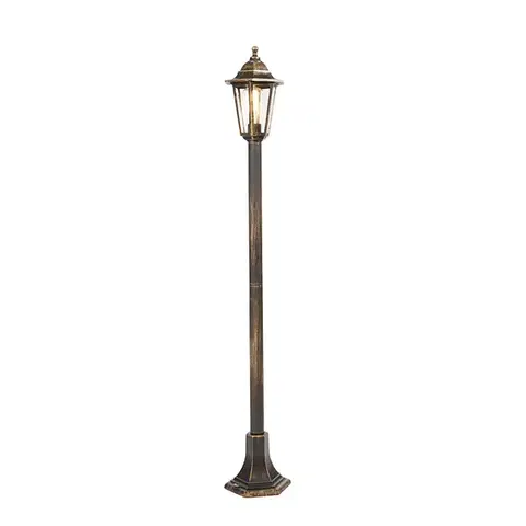 Vonkajšie svietidlá Klasická lampášová lampa starožitné zlato - New Haven