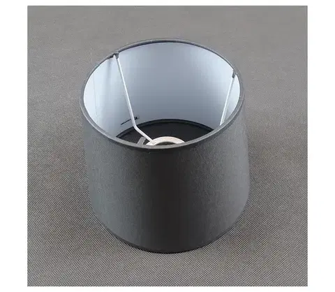 Lampy  Náhradné tienidlo k stolnej lampe LAMA E27 pr. 19 cm sivé 8465