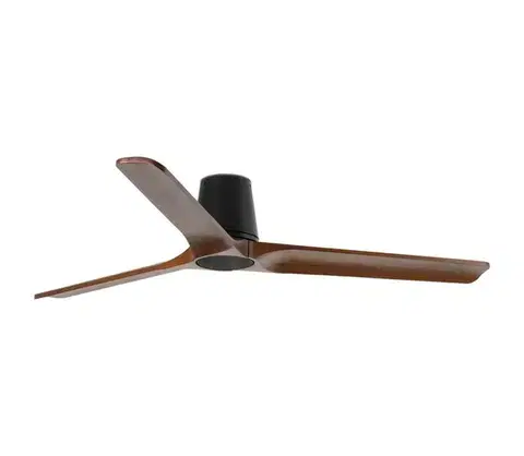 Ventilátory FARO Barcelona FARO 33839WT - Stropný látor HEYWOOD TUB L borovica/čierny pr.132 cm WT + D 33839T