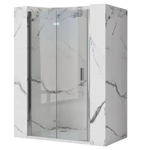 Sprchovacie kúty REA/S - Sprchové Dvere Molier Chrome + Profil 90 KPL-K8539