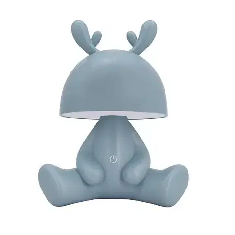 Lampy do obývačky Stolová  LED lampa RENI 66346 modrá LB1