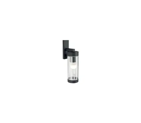 Svietidlá  Vonkajšie nástenné svietidlo 1xE27/60W/230V IP44 čierna OUTD. WALL LIGHT E27 XD CLEAR