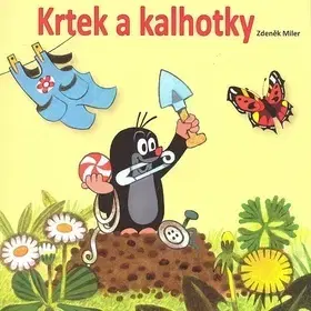 Nalepovačky, vystrihovačky, skladačky Krtek a kalhotky - omalovánka - Zdeněk Miler
