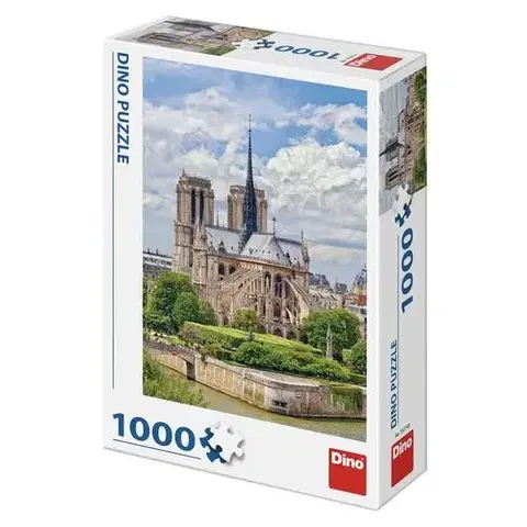 1000 dielikov Dino Toys Puzzle Katedrála Notre-Dame 1000 Dino
