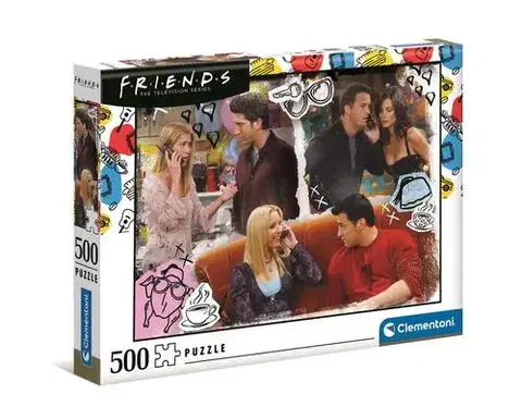 500 dielikov Puzzle Friends/Priatelia 500 Clementoni