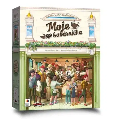 Rodinné hry ADC Blackfire Hra Moja kaviarnička