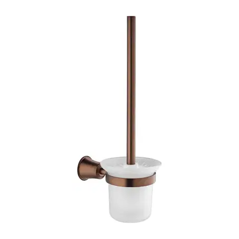 Doplnky do kúpeľne OMNIRES - ART LINE WC kefa meď retro /ORB/ AL53620ORB
