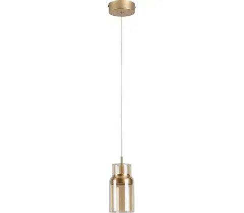 Svietidlá Rabalux 72035 - LED luster na lanku ZAYEN LED/10W/230V 3000K zlatý 72035