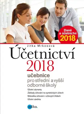 Dane, účtovníctvo Účetnictví 2018 - Jitka Mrkosová
