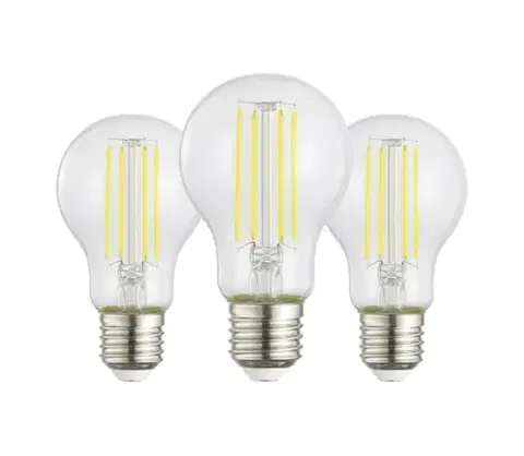 LED osvetlenie Sada 3× LED žiaroviek VINTAGE A60 E27/7,2 W/230 V 2700 K - Eglo 110438 110438