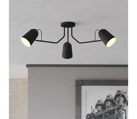 Svietidlá Eglo 900188 - Prisadený luster LORETO 3xE27/25W/230V 900188