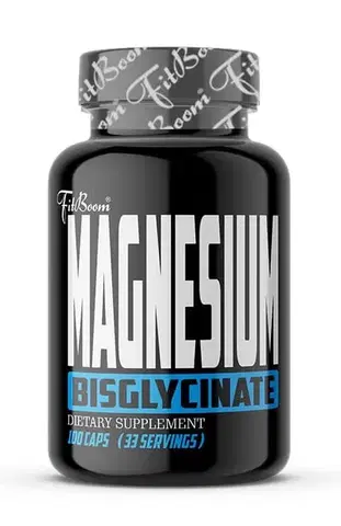 Magnézium Magnesium Bisglycinate - FitBoom 100 kaps.