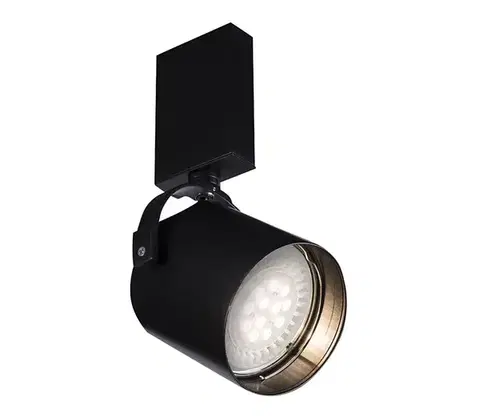 Svietidlá -  2242 - Bodové svietidlo TENRI 1xGU10/15W/230V čierna 2242