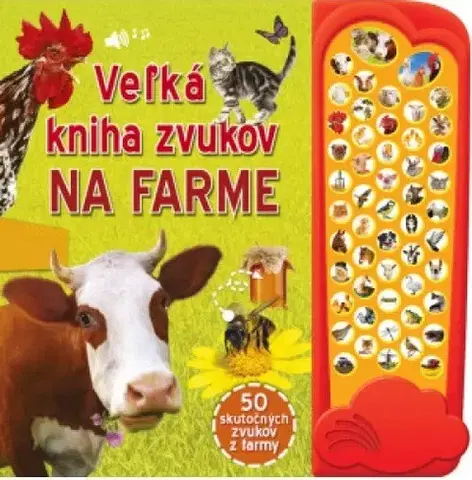 Leporelá, krabičky, puzzle knihy Veľká kniha zvukov na farme