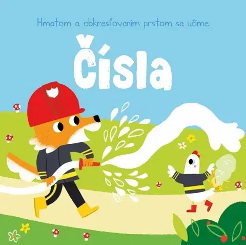 Leporelá, krabičky, puzzle knihy Hmatom a obkresľovaním prstom sa učíme Čísla