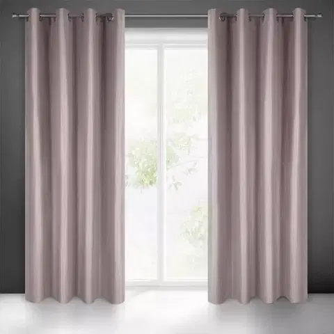 Závesy do spálne Záves AGGIE 140X250 na priechodkách 362171