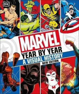 Komiksy Marvel Year By Year A Visual History New Edition - Kolektív autorov