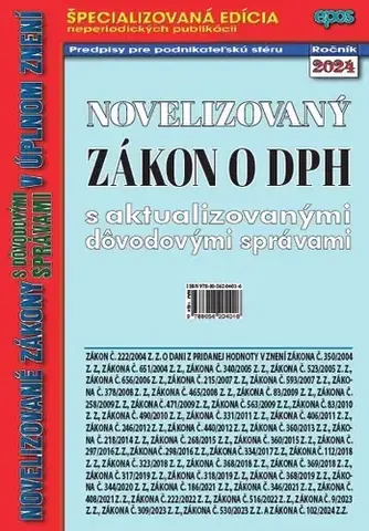 Zákony, zbierky zákonov Novelizovaný zákon o DPH 10/2024