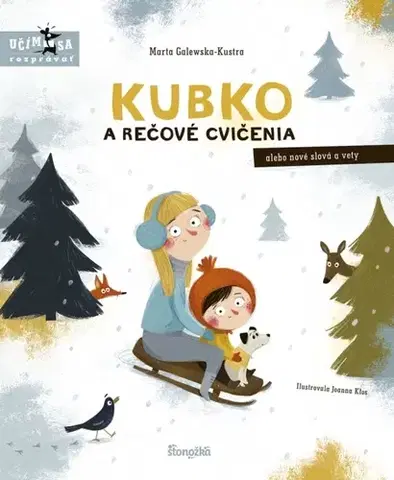Leporelá, krabičky, puzzle knihy Kubko a rečové cvičenia - Marta Galewska-Kustra,Ladislav Holiš