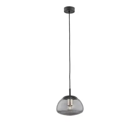 Svietidlá Argon 4333 - Luster na lanku TRINI 1xE27/15W/230V pr. 20 cm čierna 4333