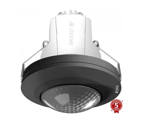 Svietidlá Steinel 087968 - Senzor pohybu podhľadový PD-8 ECO KNX 360° čierna 087968