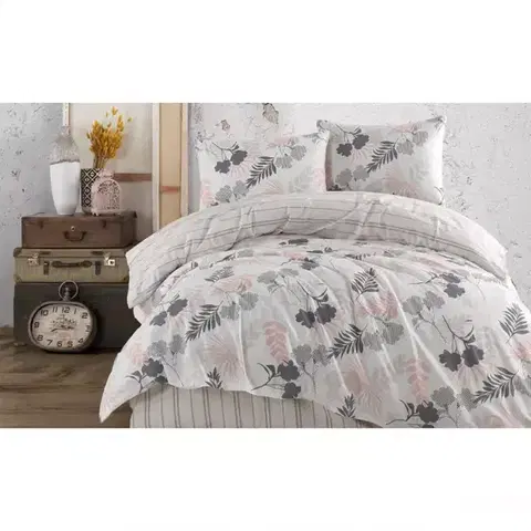 Posteľná bielizeň Posteľná bielizeň Elenor 115GSM 200x220 ružový