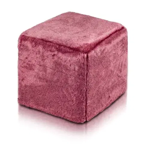 Sedacie vaky a kocky Sedací vak Taburetka Exclusive TiaHome - ružová