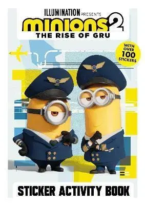 Nalepovačky, vystrihovačky, skladačky Minions 2: The Rise of Gru Sticker Activity Book