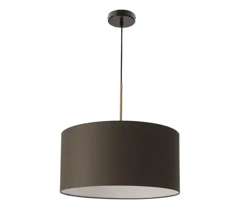 Svietidlá  Luster na lankách VANTI 1xE27/40W/230V hnedý 31-44754