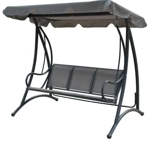 Záhradné hojdačky Kinekus Hojdačka záhr. LENOX, nosnosť 250 kg, 194x119x170 cm, PE 160 g/m2