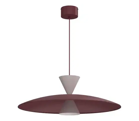 Svietidlá  Luster na lanku MISTIC 1xGX53/15W/230V bordová 7989A