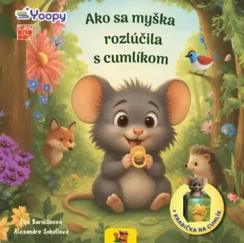 Leporelá, krabičky, puzzle knihy Ako sa myška rozlúčila s cumlíkom