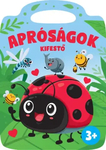 Nalepovačky, vystrihovačky, skladačky Apróságok kifestő