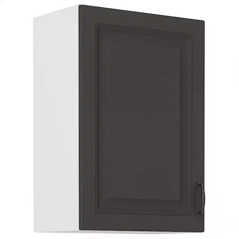 Kuchynské skrinky visiace Kuchynská skrinka STILO grafit mat/biely 50g-72 1f