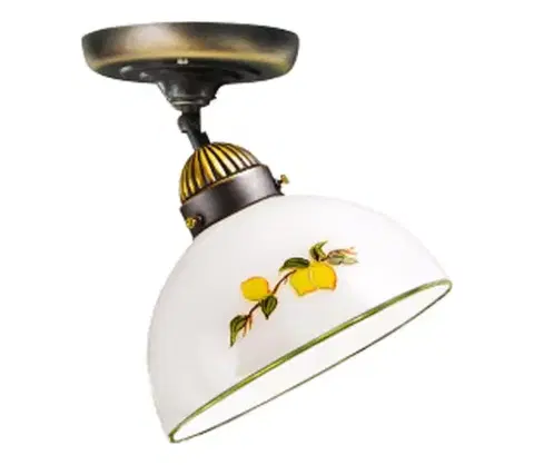 Svietidlá Kolarz 731.10.126 - Prisadený luster NONNA 1xE27/75W/230V pr. 20 cm citróny 731.10.126