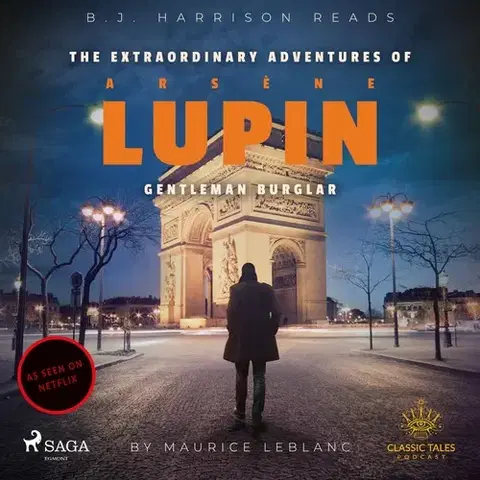 Beletria - ostatné Saga Egmont The Extraordinary Adventures of Arsene Lupin, Gentleman Burglar (EN)