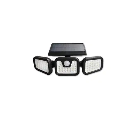Záhradné lampy  LED solárny reflektor so senzorom LED/15W/3,7V 2400 mAh IP54 4500K SOLAR REF FLEX 15W-PIR