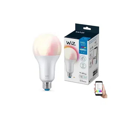 LED osvetlenie LED RGBW Stmievateľná žiarovka A80 E27/18,5W/230V 2200-6500K CRI 90 Wi-Fi - WiZ 871951455463401