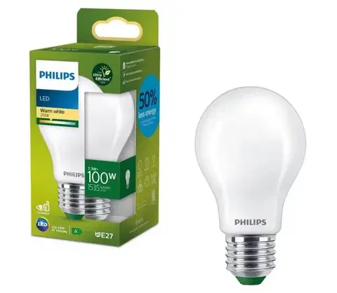 Žiarovky LED žiarovka ULTRAEFFICIENT Philips A60 E27/7,3W/230V 2700K 8720169188013